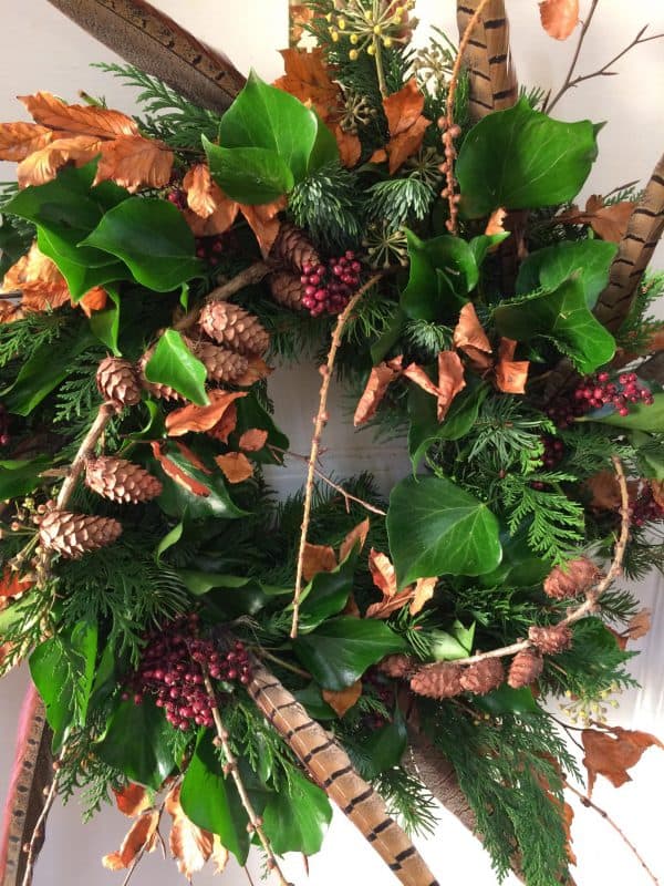 Bespoke Festive Door Wreath - Image 4
