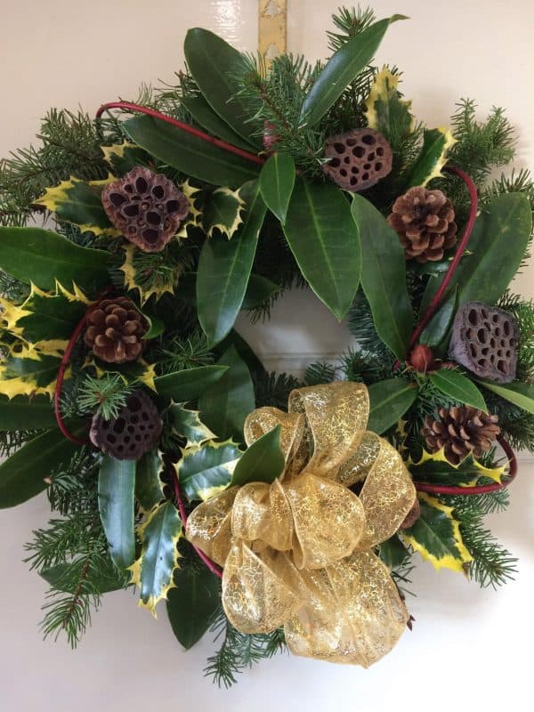 Bespoke Festive Door Wreath - Image 6