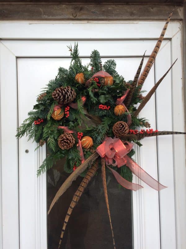 Bespoke Festive Door Wreath - Image 2