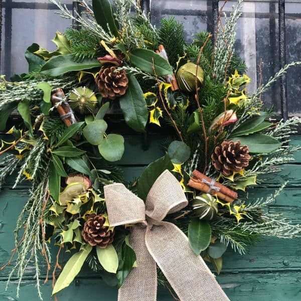 Bespoke Festive Door Wreath - Image 8