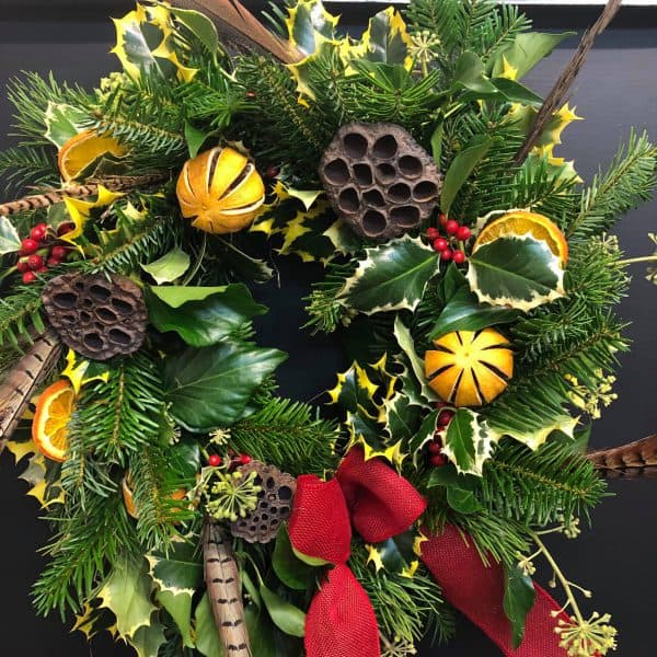 Bespoke Festive Door Wreath - Image 12