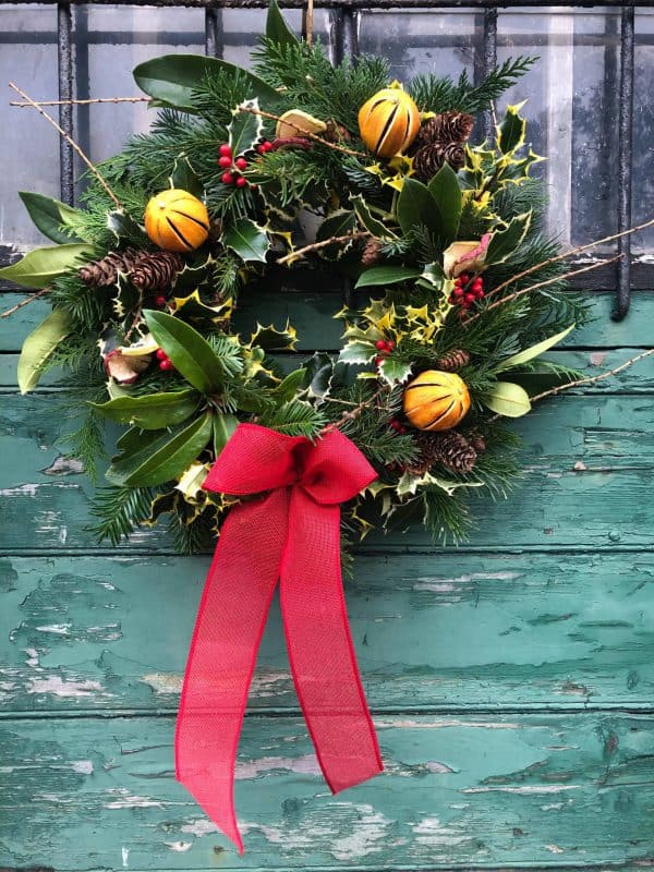 Bespoke Festive Door Wreath - Image 9