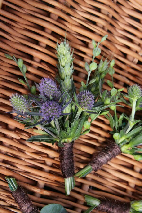 Buttonhole - Seasonal Greens