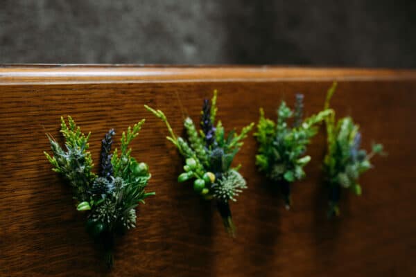 Buttonhole - Seasonal Greens - Image 3